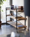 Load image into Gallery viewer, Labyrinth Bookshelf in Oak