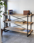 Load image into Gallery viewer, Labyrinth Bookshelf in Oak