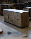 Load image into Gallery viewer, Bark & Steel Credenza
