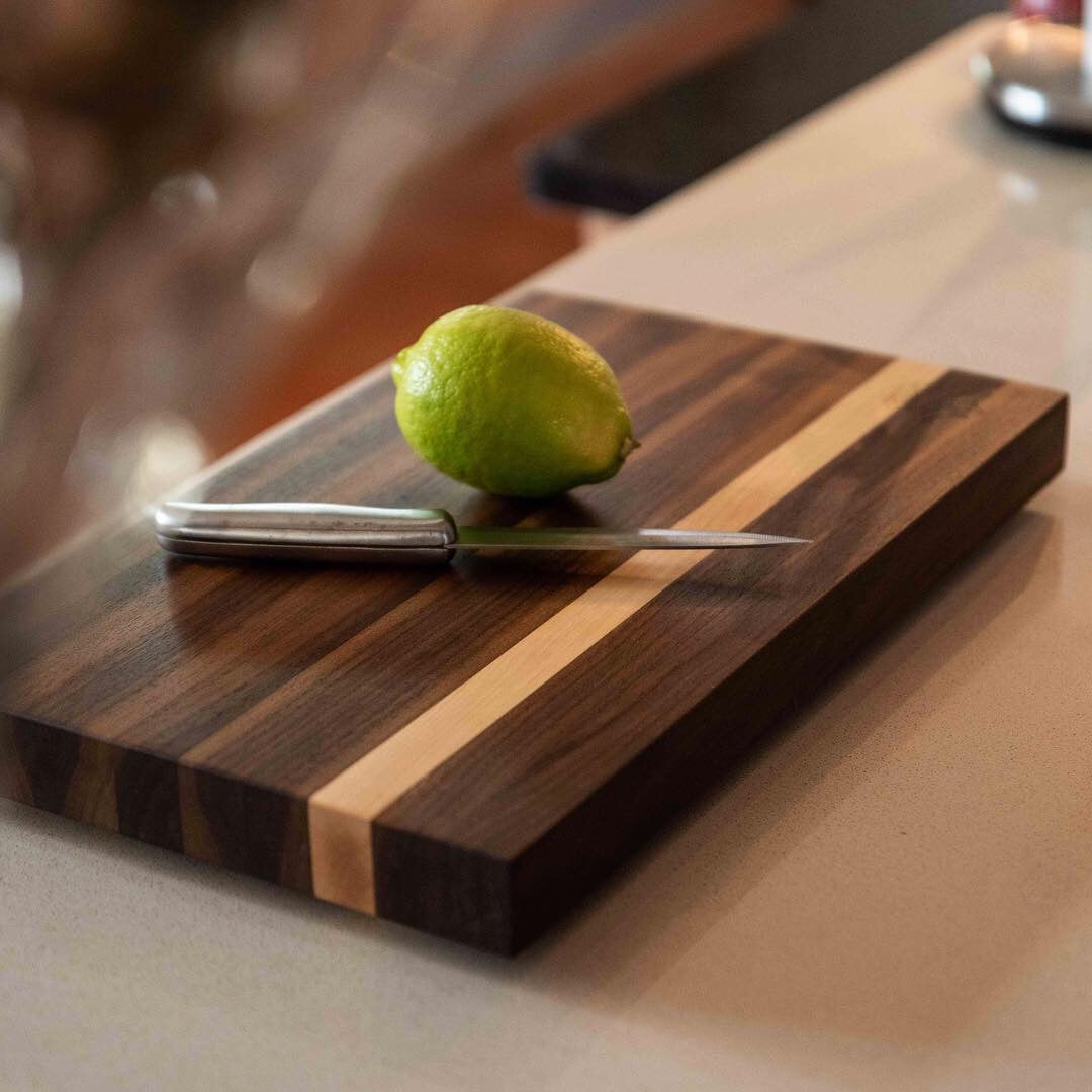 Walnut and Maple Cutting Board