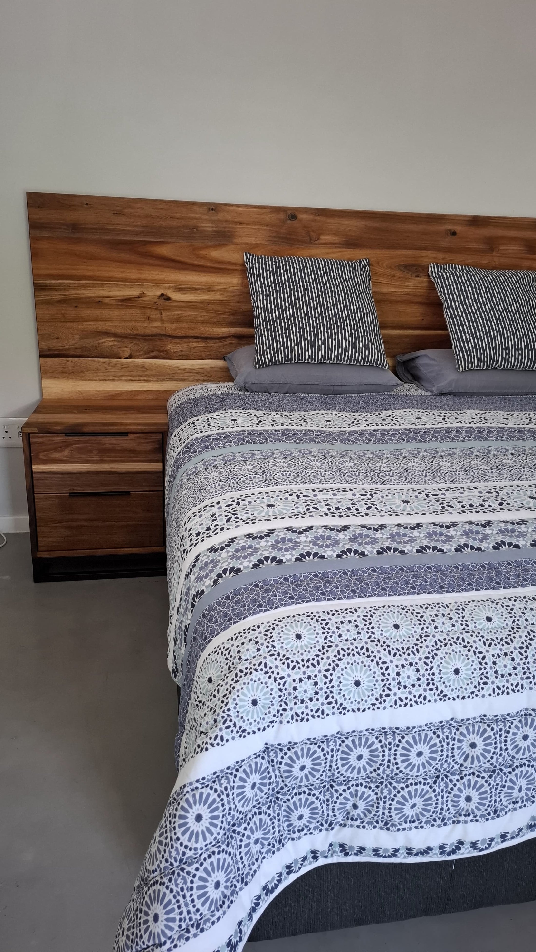 Blackwood Headboard and Nightstand COMBO SET