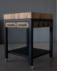 Load image into Gallery viewer, Bark & Steel Braai Trolley
