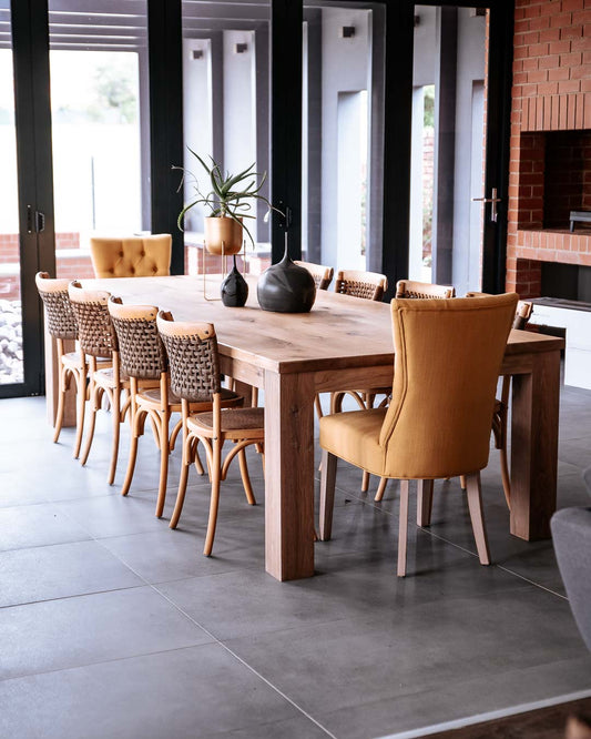 Serfontein Dining Table in Solid 45mm Oak